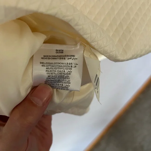 BCBGMaxAzria Strapless Leather Rosette Cocktail Party Dress, EC, Bone, Size 10 - Picture 6 of 9